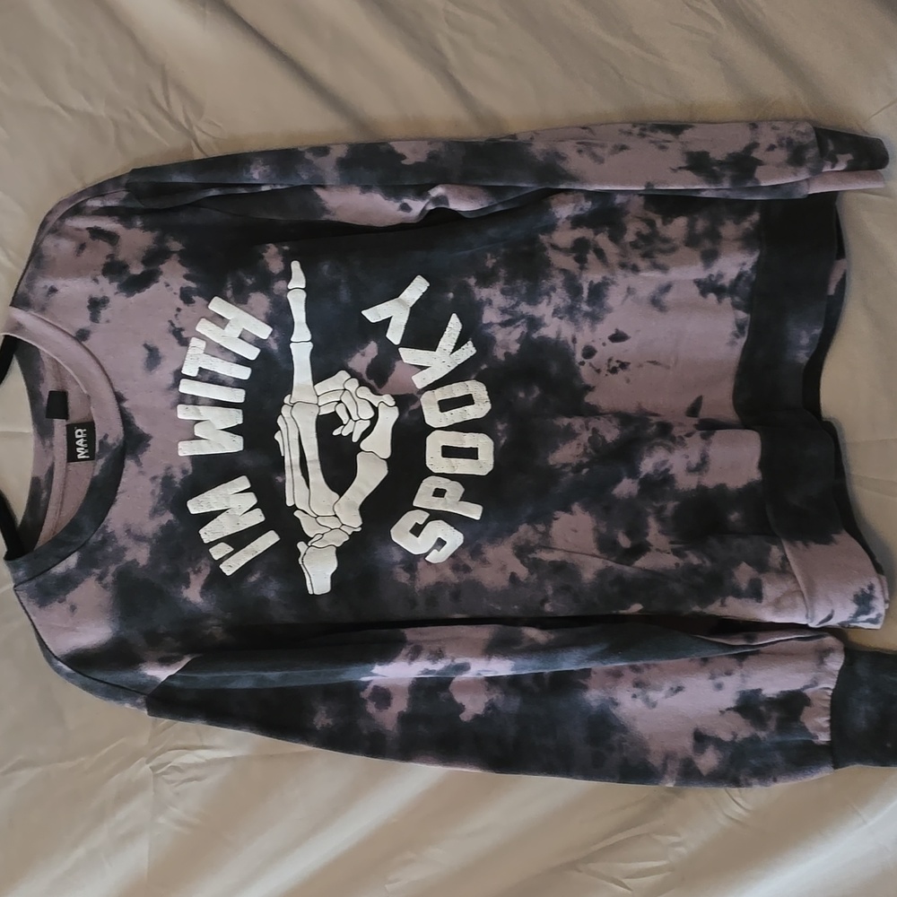 MAD Engine Tie-Dye Spooky Sweatshirt